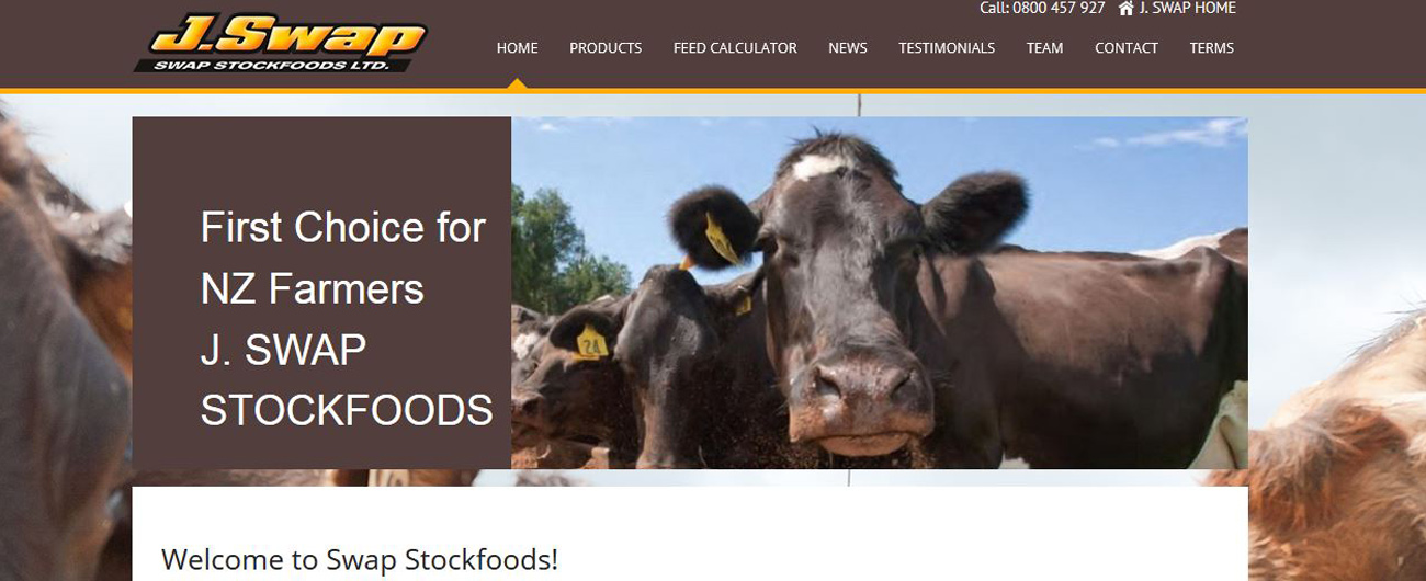 Website – Swap Stockfoods
