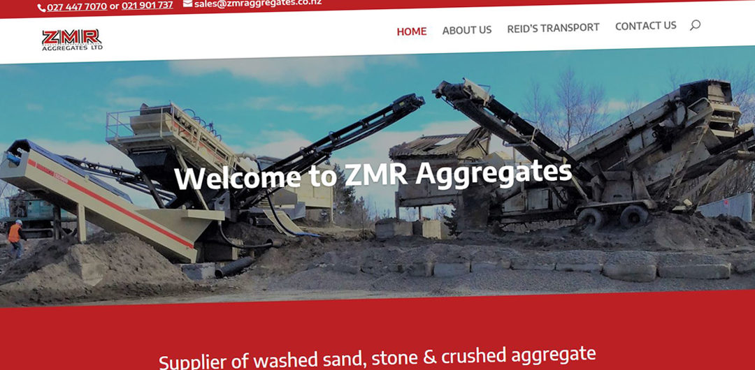 Website – ZMR Aggregates